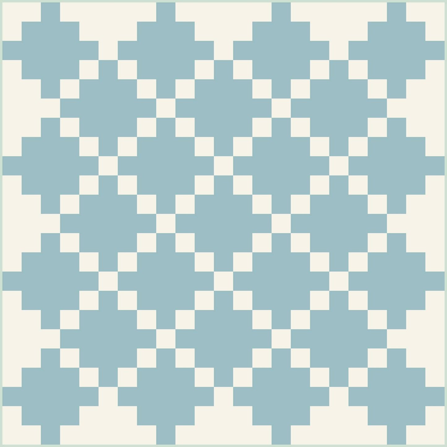 Celtic Crossing 2.0 - Baby Quilt Kit (Traditional/Solid Colorway) - Curated by Habernashery