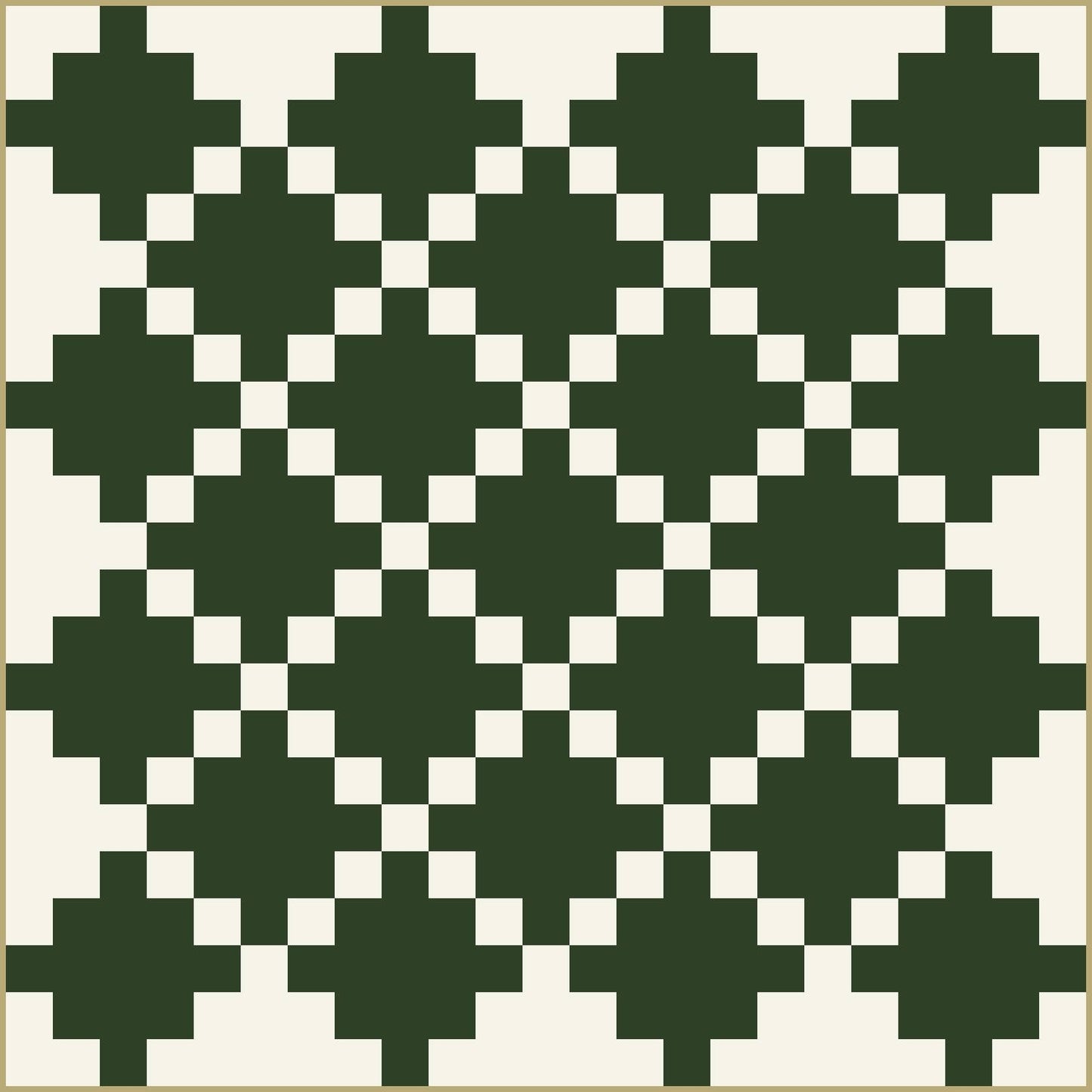 Celtic Crossing 2.0 - Baby Quilt Kit (Traditional/Solid Colorway) - Curated by Habernashery