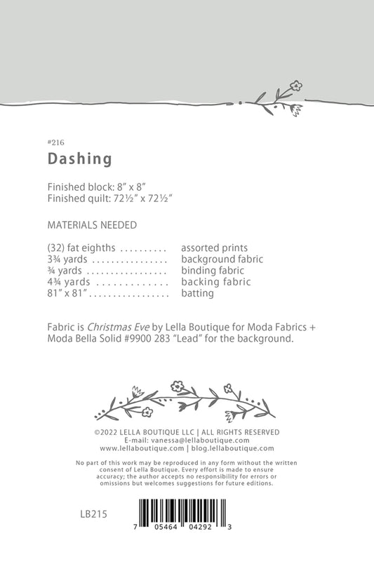 Dashing Quilt Pattern | Lella Boutique