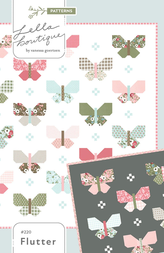 Flutter Quilt Pattern | Lella Boutique