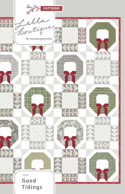 Good Tidings Quilt Pattern | Lella Boutique