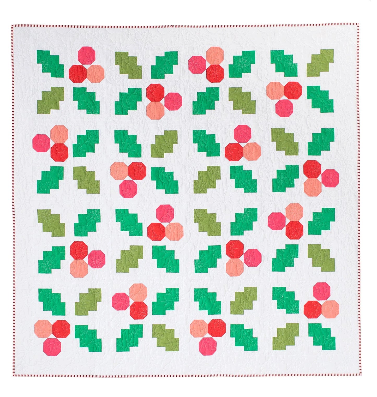 Holly Jolly Quilt Pattern | Pen and Paper Patterns