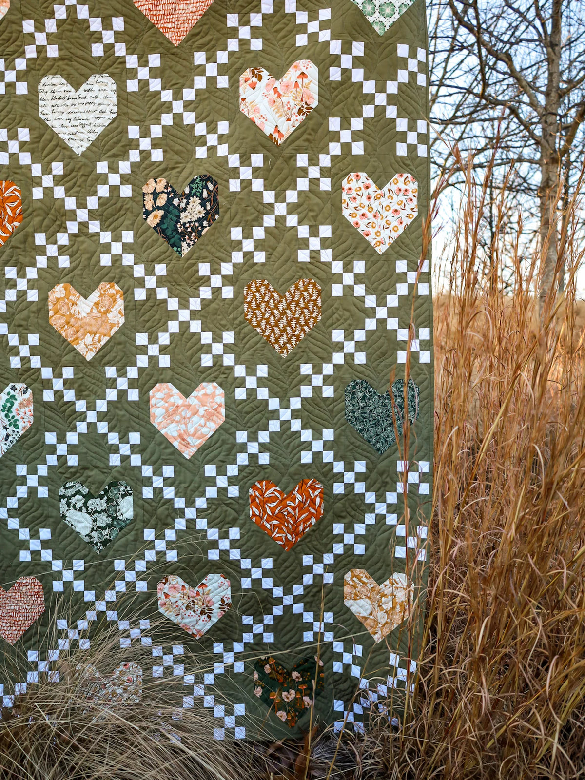 Asher Quilt Pattern Heirloom Hearts Quilt Pattern | Lo & Behold Stitchery – Habernashery