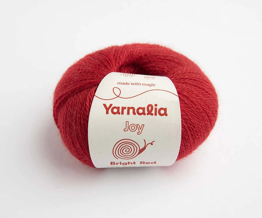 Bright Red | Yarnalia Joy 100% Baby Alpaca Yarn