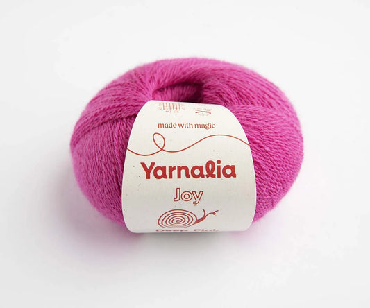 Deep Pink | Yarnalia Joy 100% Baby Alpaca Yarn