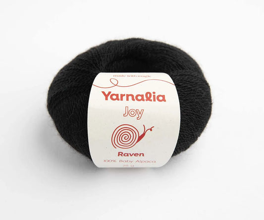 Raven | Yarnalia Joy 100% Baby Alpaca Yarn