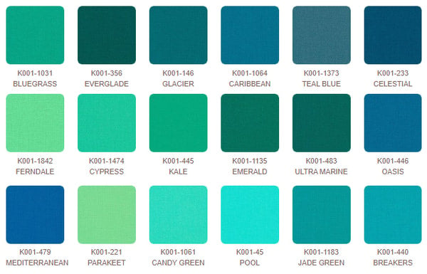 Kona Cotton December 2025 Palette Charm Pack 42 pcs