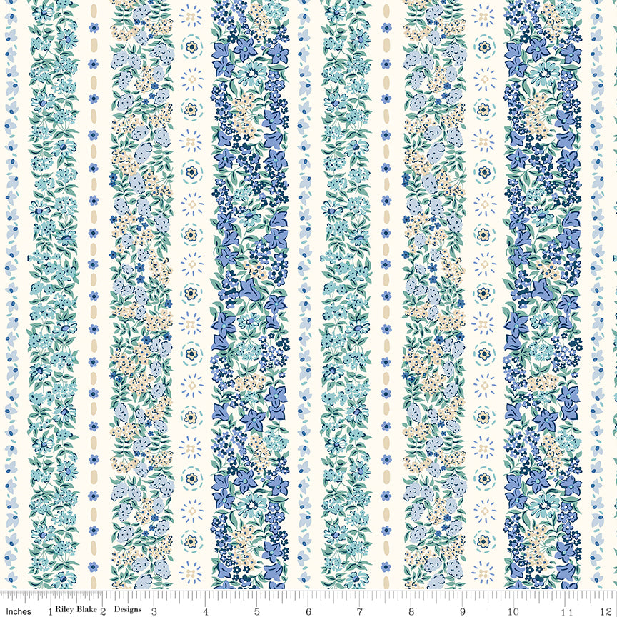 PREORDER: Liberty Borders and Blooms Floral Ribbon C