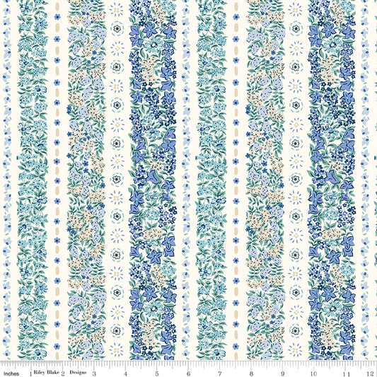 PREORDER: Liberty Borders and Blooms Floral Ribbon C