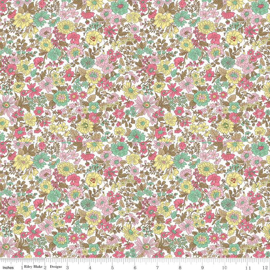 Liberty Emily Annabelle A Quilting Fabric | Liberty Fabrics