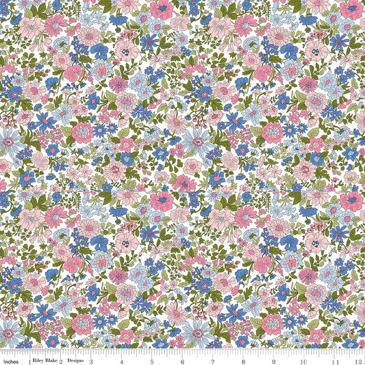 Liberty Emily Annabelle F Quilting Fabric | Liberty Fabrics