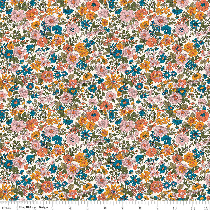Liberty Emily Annabelle I Quilting Fabric | Liberty Fabrics