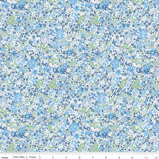 PREORDER: Liberty Romantic Florals Velasco Meadow A Quilting Fabric