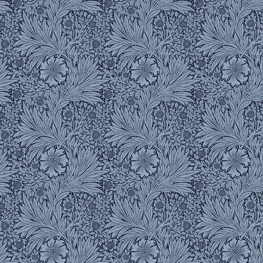 Marigold Navy Quilting Fabric | Morris & Co from Free Spirit