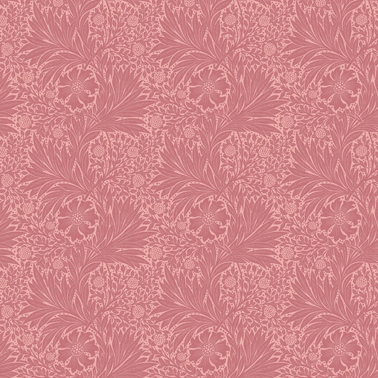 Marigold (Rose) Bedford Park Quilting Fabric | Morris & Co from Free Spirit