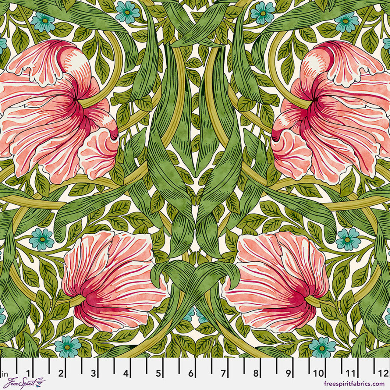 1 Yard Bundle Bedford Park Quilting Fabric | Morris & Co from Free Spirit