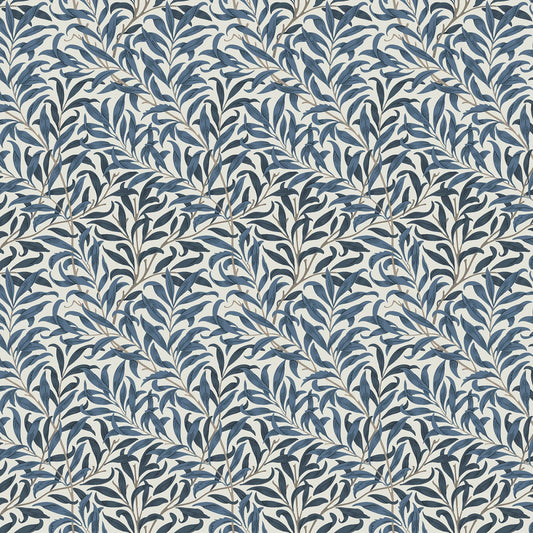 Willow Boughs Navy Quilting Fabric | Morris & Co from Free Spirit