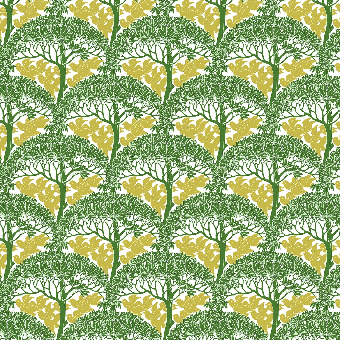 The Savric (Sunshine) Bedford Park Quilting Fabric | Morris & Co from Free Spirit