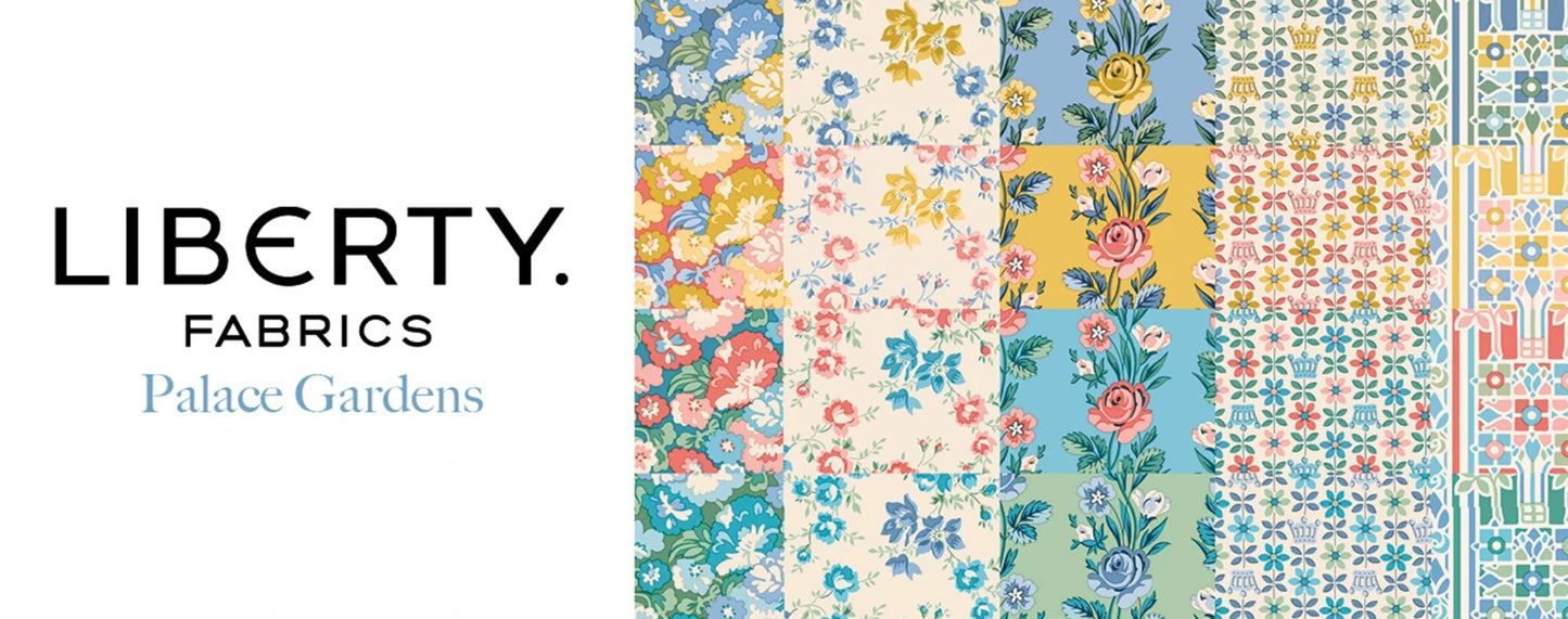 Liberty Fabrics Palace Gardens 2.5 Inch Rolie Polie, 40 Pcs.