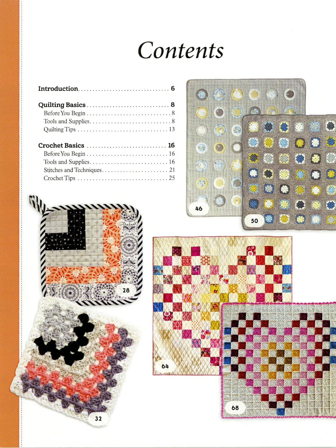 Quilt It, Crochet It!: Sew and Stitch 14 Colorful Designs