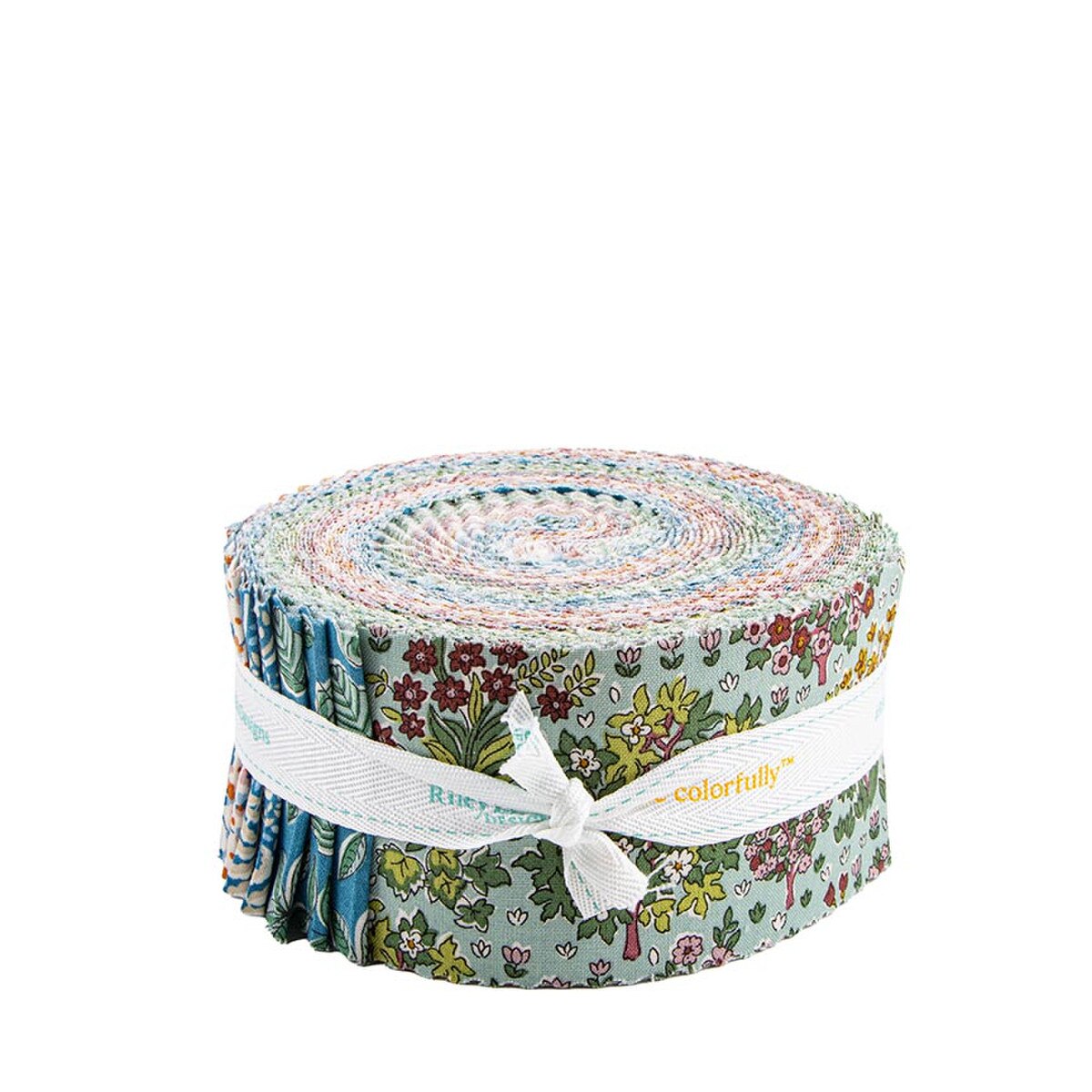 Liberty Fabrics Autumn Woodland 2.5 Inch Rolie Polie, 40 Pcs.