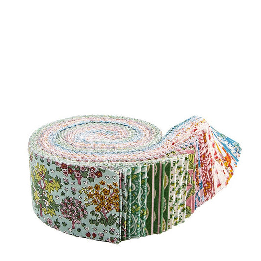 Liberty Fabrics Autumn Woodland 2.5 Inch Rolie Polie, 40 Pcs.