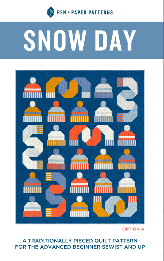 Snow Day Quilt Pattern | Pen and Paper Patterns