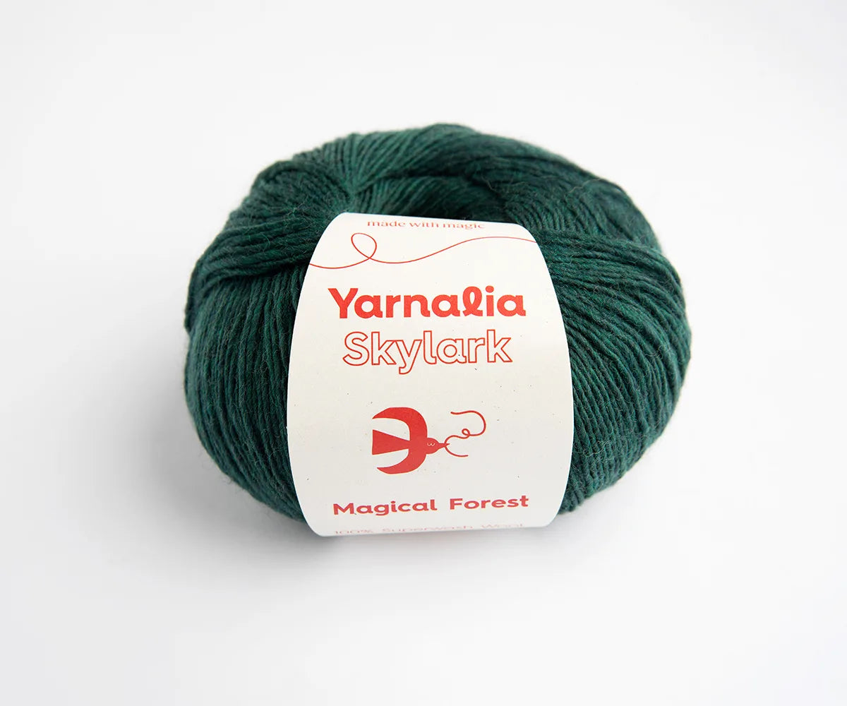 Magical Forest | Yarnalia Skylark 100% Superwash Wool Yarn