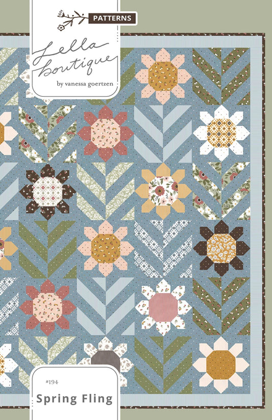 Spring Fling Quilt Pattern | Lella Boutique