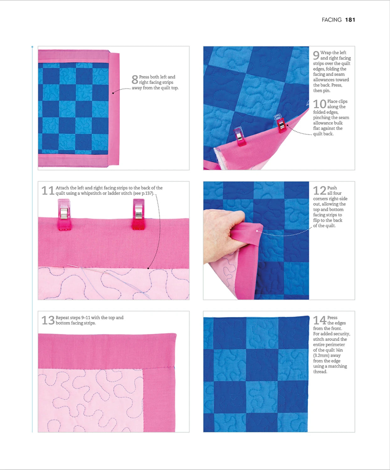 The Quilting Book: A step-by-step guide to patchwork and quilting