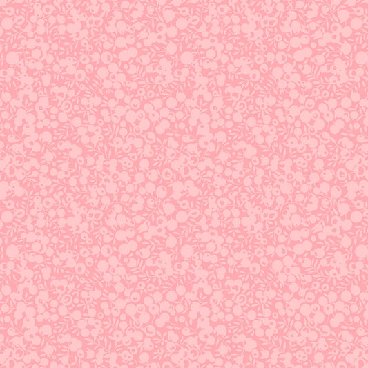 Wiltshire Shadow Rose Pink Quilting Fabric | Liberty Fabrics
