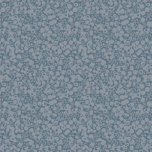 Wiltshire Shadow Denim Quilting Fabric | Liberty Fabrics