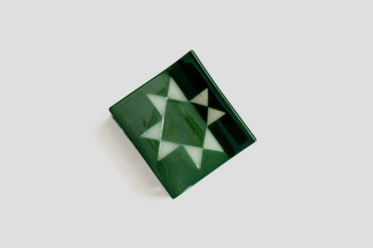 Evergreen Sawtooth Star Claw (M) Hair Clip